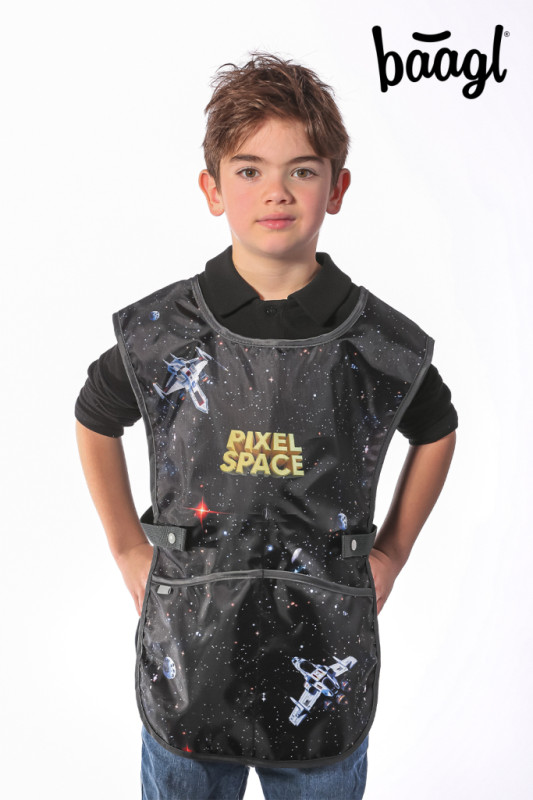 BAAGL Detská zástera Pixel Space 4