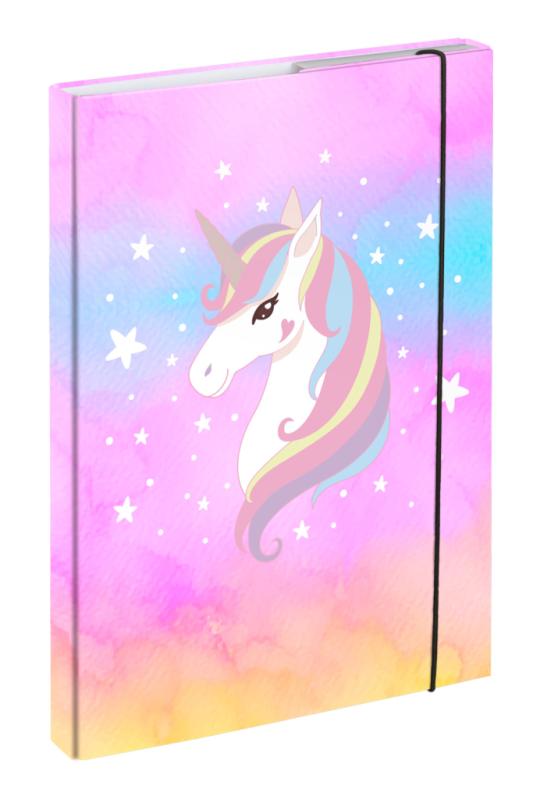 BAAGL SET 5 Airy Rainbow unicorn: batoh, peračník, vrecko, peňaženka, box na desiatu 14