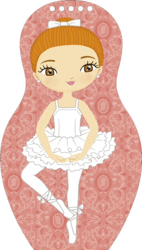 Obliekame baletky EMMA – Maľovanky 3