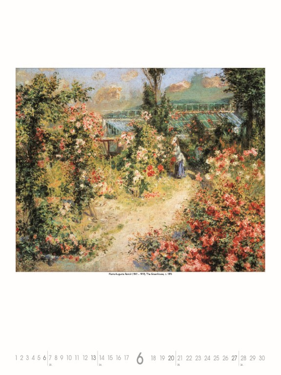 Nástenný kalendár Gardens Impressionism 2027 7