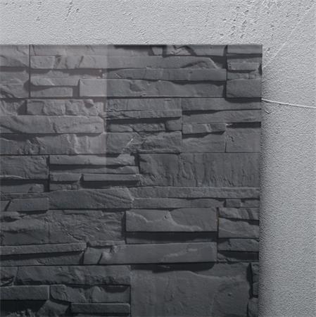 Magnetická sklenená tabuľa, 46x91 cm, SIGEL "Artverum® ", bridlica 8