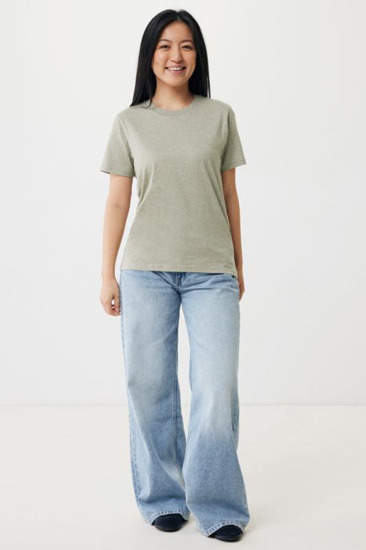 Tričko IQONIQ Brett z recykl. bavlny light heather green XXS 9