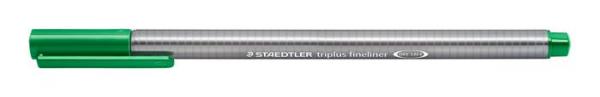 Liner, 0,3 mm, STAEDTLER "Triplus", zelený 2
