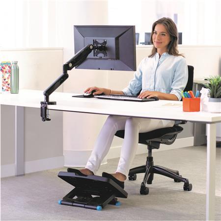 Stojan na monitor, k 1 monitoru, FELLOWES, "Platinum Series™ Single" 2