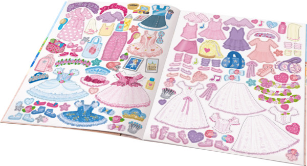 Šaty pre baletku EMMU – Kniha samolepiek 3