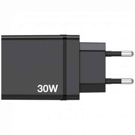 Sieťová nabíjačka, 1xUSB-C PD (20W), USB-A QC 3.0, 2xUSB-A (10W), VERBATIM, čierna 4