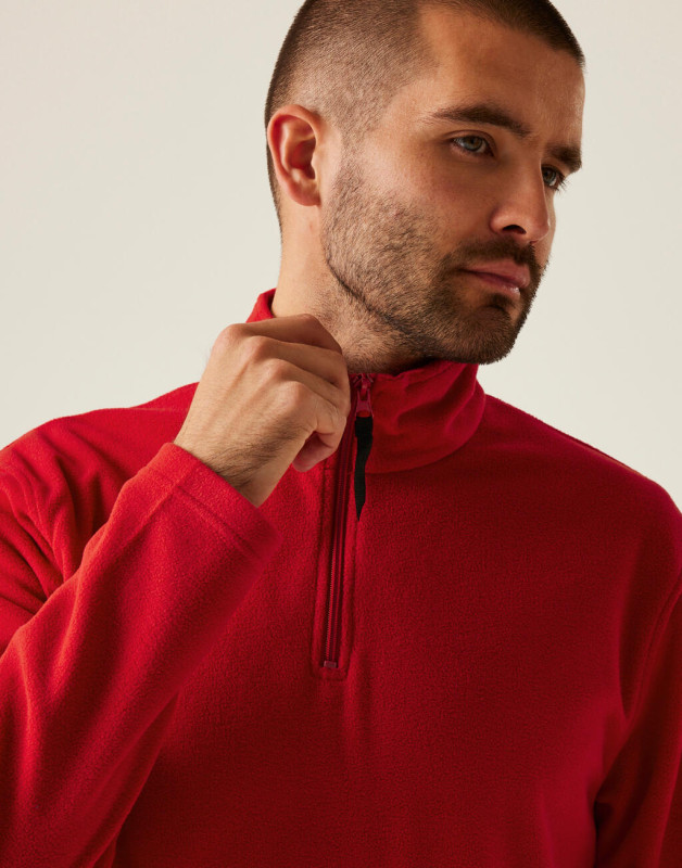 Micro Zip Neck Fleece 6