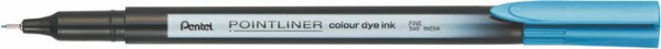 Liner, 0,4 mm, PENTEL "Pointliner", tyrkysový 1