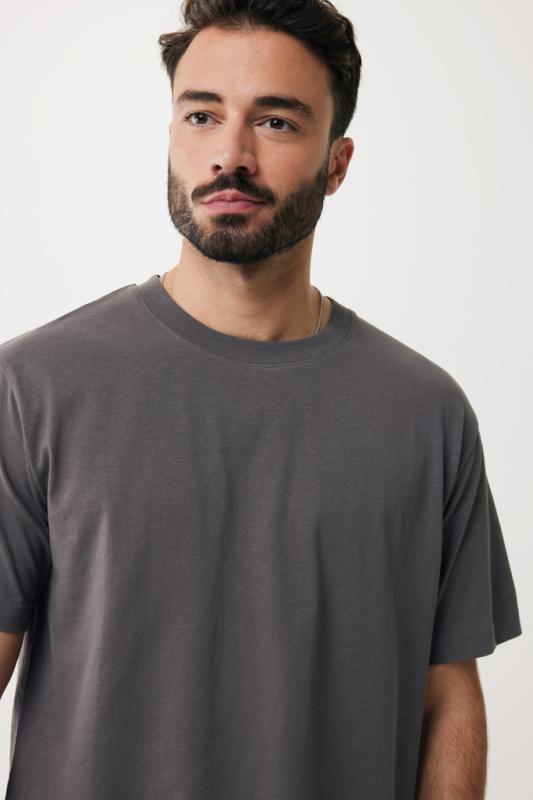 Tričko IQONIQ Kakadu relaxed fit z recykl. bavlny antracitová XXS 14