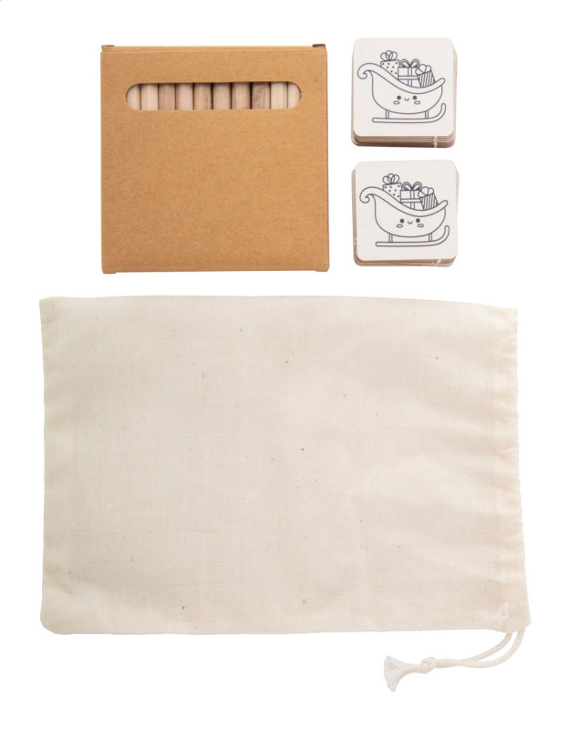 Coloxmor vianočné pexeso na vyfarbenie 2