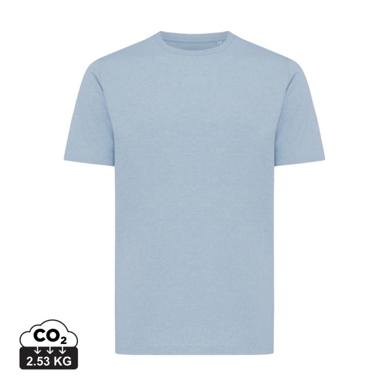 Ľahké tričko IQONIQ Sierra z recykl. bavlny light heather blue XXL