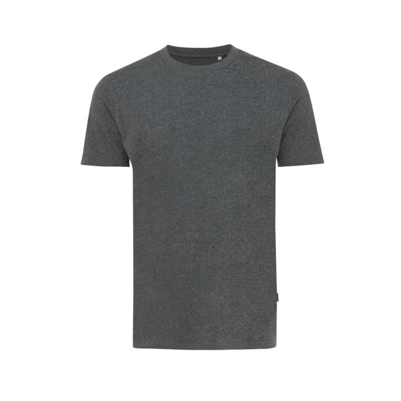 Nefarbené tričko IQONIQ Manuel z recykl. bavlny heather anthracite XL 1