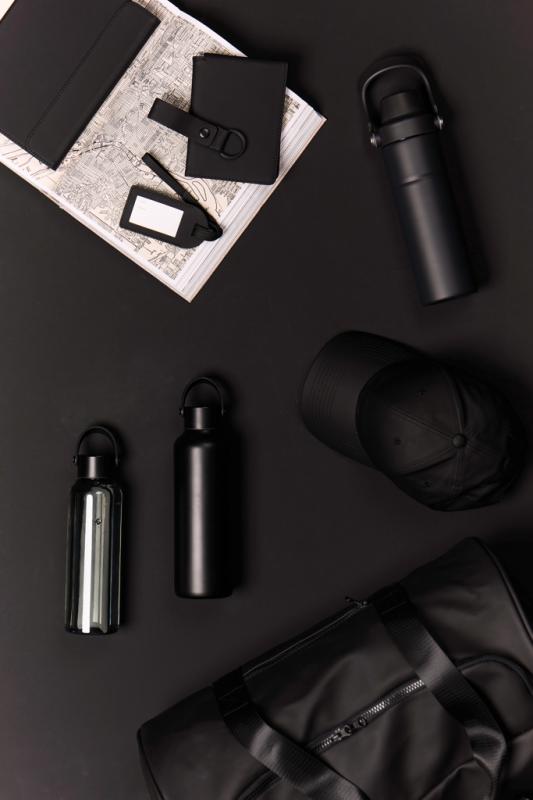 VINGA Baltimore trek RCS fľaša z rec. Nerez. ocele 600 ml čierna 10