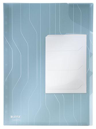 Euroobal, organizačný, A4, 200 mikr., drsný povrch, LEITZ "CombiFile", modrý