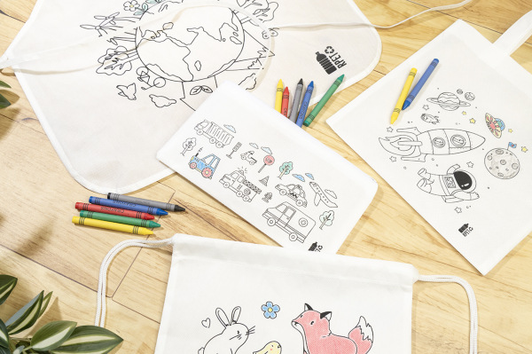 Ecolo RPET zástera na vyfarbenie 4