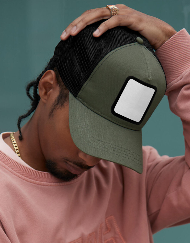 Appliqué Patch 5 Panel Trucker 2