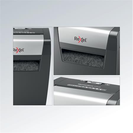 Skartovací stroj, konfety, 8 listov, REXEL, "Momentum X308" 6