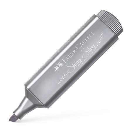 Zvýrazňovač, 1-5 mm, FABER-CASTELL "TL 46", metalická strieborná 1