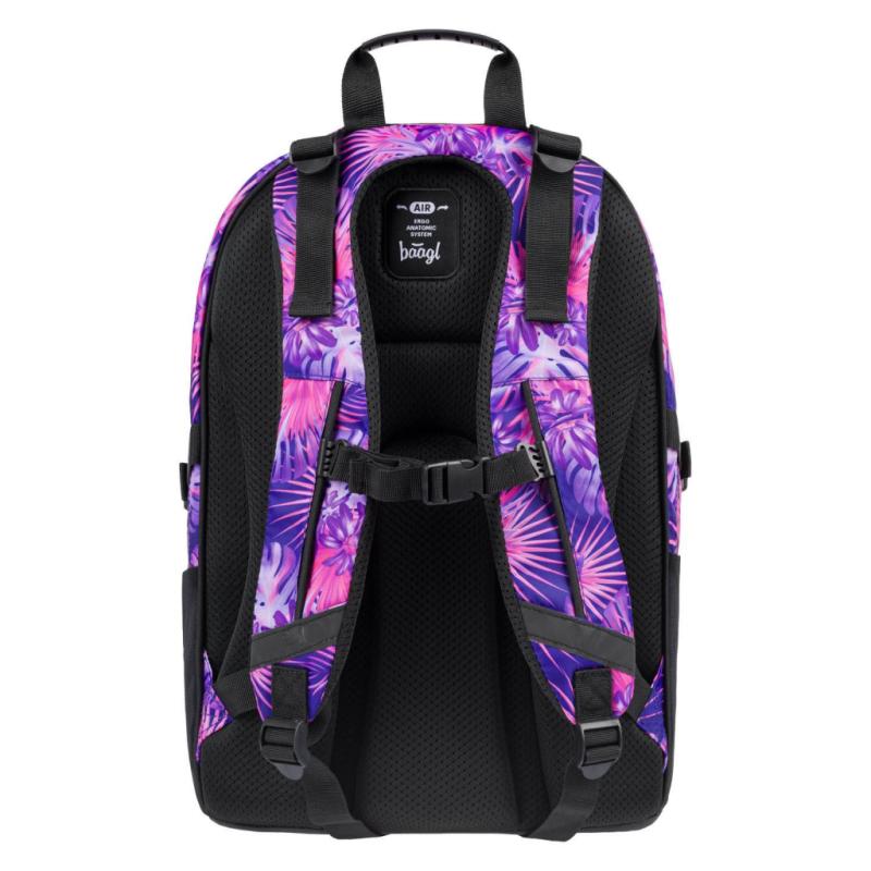BAAGL SET 3 Skate Violet: batoh, penál a sáček 3