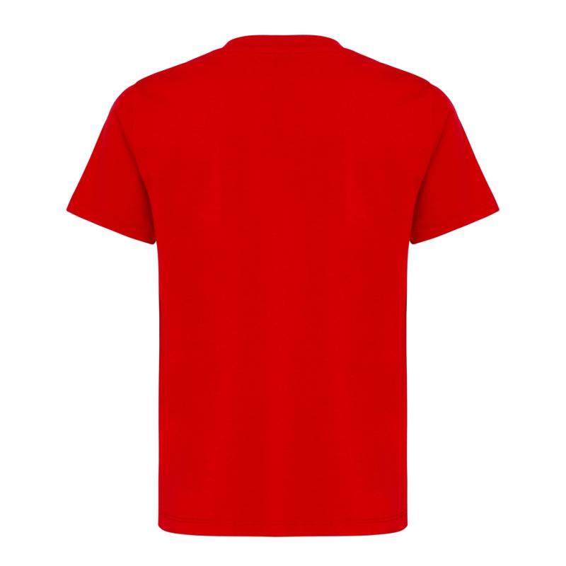 Detské tričko IQONIQ Koli z recykl. bavlny červená 7-8r (122-128cm) 2