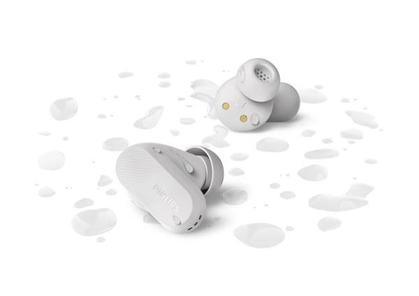 Slúchadlá, TWS bezdrôtové, Bluetooth 5.3, PHILIPS "TAT3509", biele 6