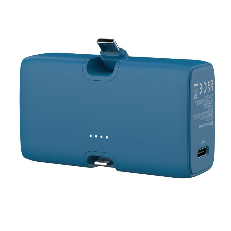 Powerbanka Urban Vitamin Los Angeles 20W PD z plastu RCS modrá 10