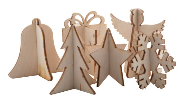 CreaX Vianočná pohľadnica, snehová vločka 3