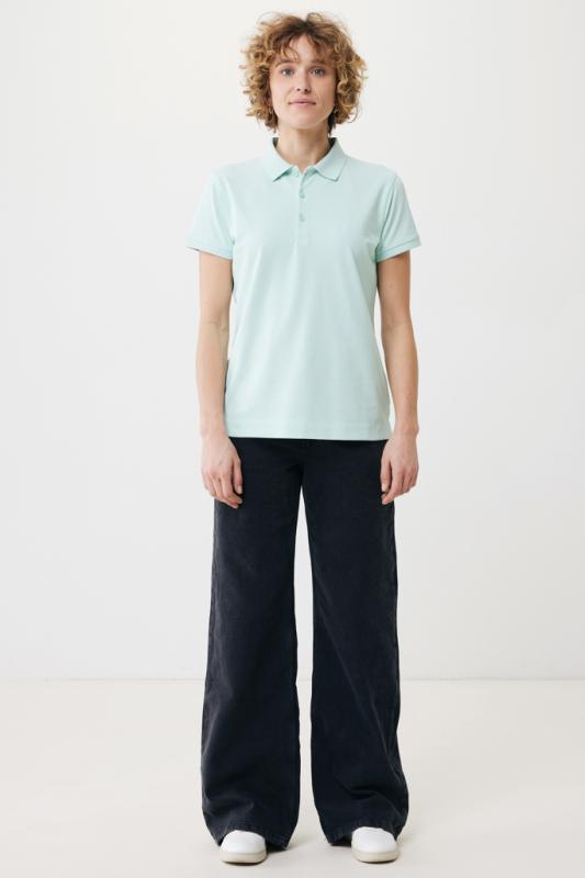 Dámske polo tričko IQONIQ Yosemite z recykl. bavlny crushed mint XL 5