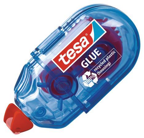 Lepiaci roller, mini, jednorazový,  5 mm x 6 m, TESA "ecologo®" 3
