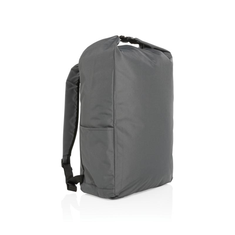 Základný rolltop batoh Impact z RPET AWARE™ antracitová 1