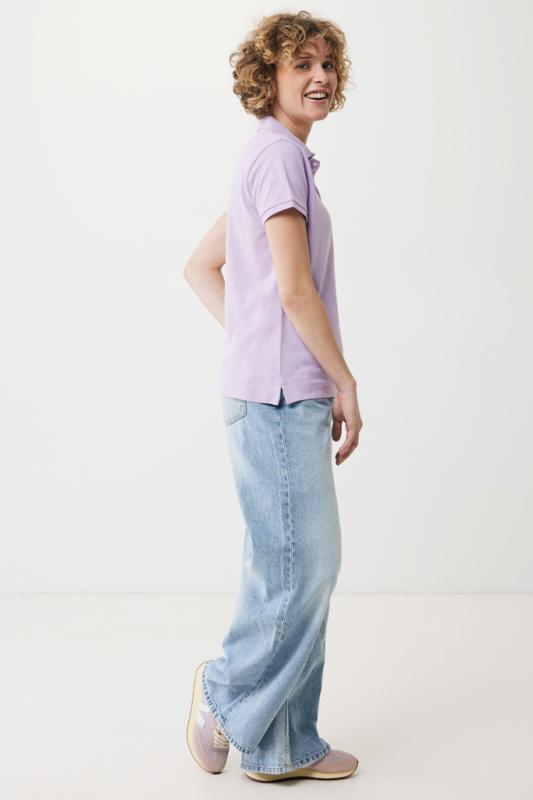 Dámske polo tričko IQONIQ Yosemite z recykl. bavlny lavender XS 7