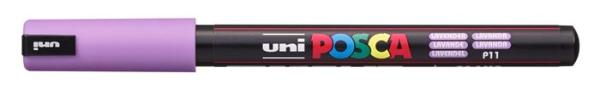Dekoračný popisovač, 0,7 mm, UNI "Posca PC-1MR", fialová 1