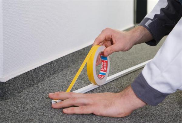 Montážna páska, úzka, 2 x 9 mm x 5 m, TESA, "Powerbond" 2