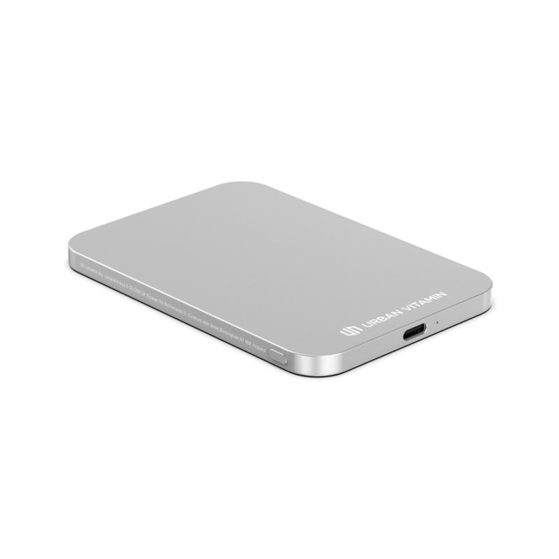 Powerbanka 3000mAh Urban Vitamin Burbank z RCS alu a plastu strieborná 9