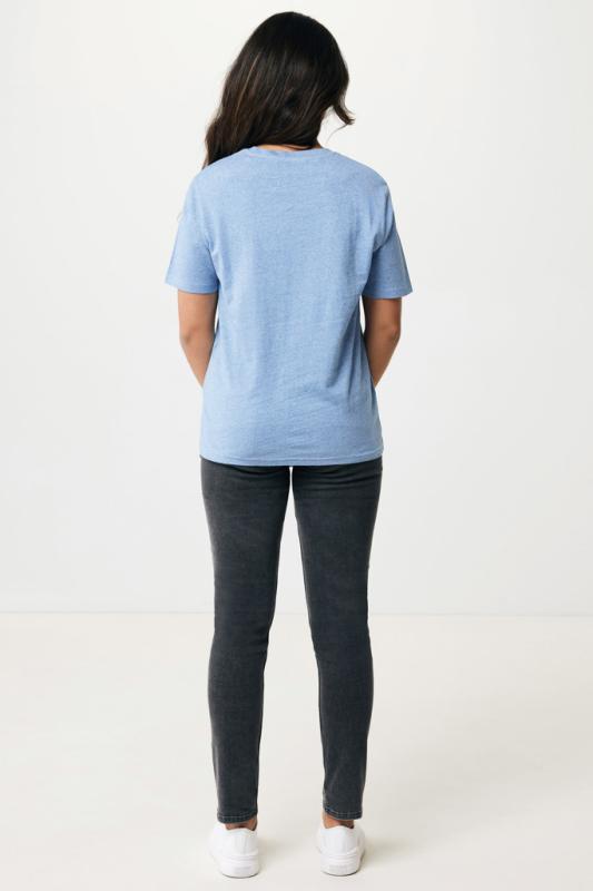 Ľahké tričko IQONIQ Sierra z recykl. bavlny light heather blue XXS 6
