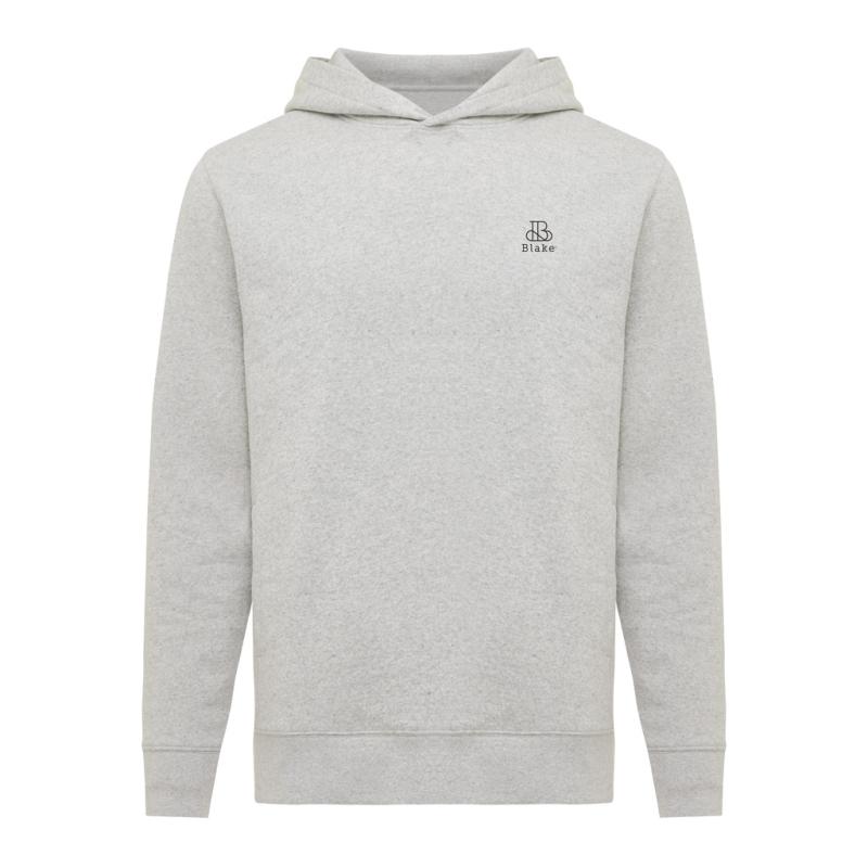 Mikina s bočnými vreckami IQONIQ Yengo z rec. bavlny light heather grey XXL 3