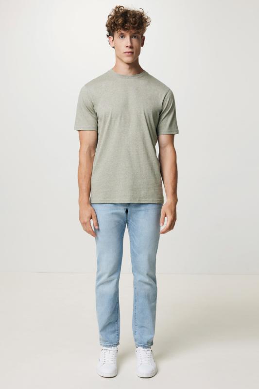 Ľahké tričko IQONIQ Sierra z recykl. bavlny light heather green XXS 11