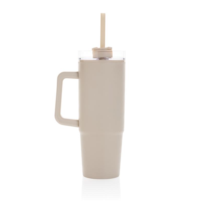 Termohrnček s madlom Tana 900ml z RCS plastu béžová 4