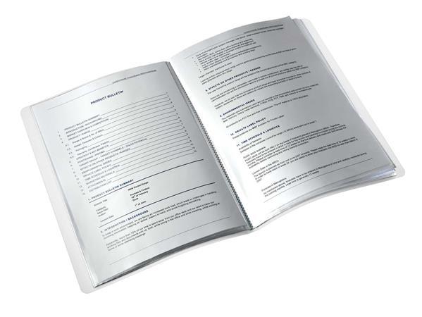 Prezentačná doska, 20 vreciek, A4, LEITZ "Wow", zelená 3