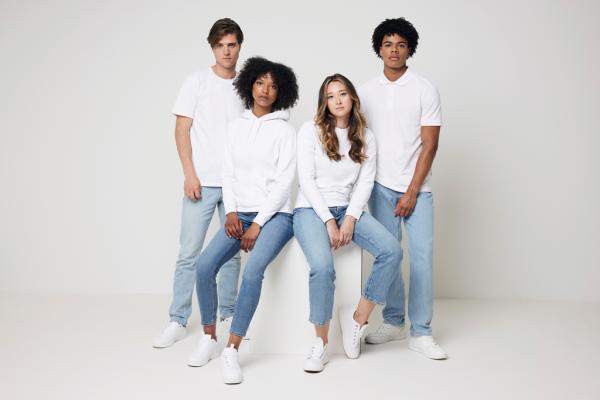 Mikina IQONIQ Zion z recykl. bavlny recycled white L 5