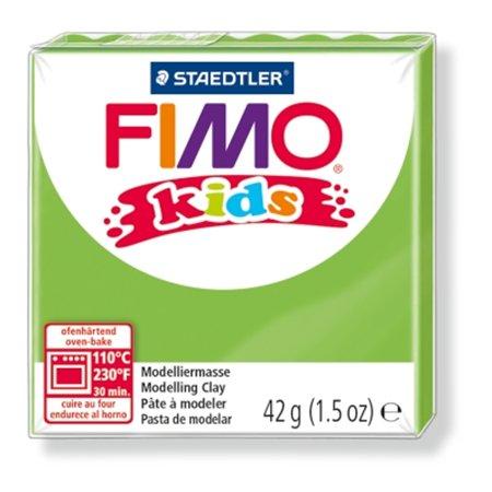 Modelovacia hmota, 42 g, FIMO "Kids", svetlozelená 1