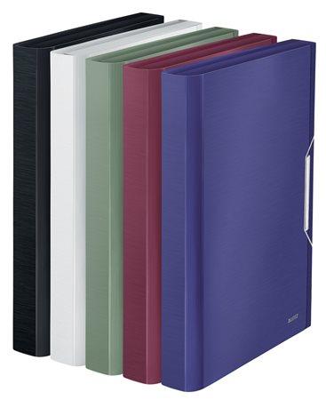 Harmoniková doska, A4, PP, 6 priehradiek, LEITZ "Style", saténovo čierna 4