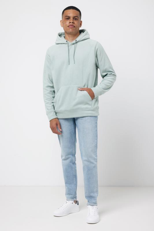 Micro fleece mikina IQONIQ Trivor z recykl. polyesteru Iceberg green XS 6
