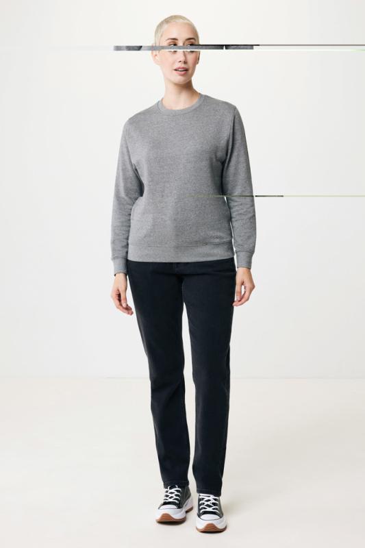 Ľahká mikina IQONIQ Etosha z recykl. bavlny light heather anthracite XXXL 7