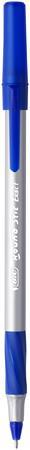 Guľôčkové pero, 0,28 mm, s vrchnákom, BIC "Round Stic Exact", modré 2