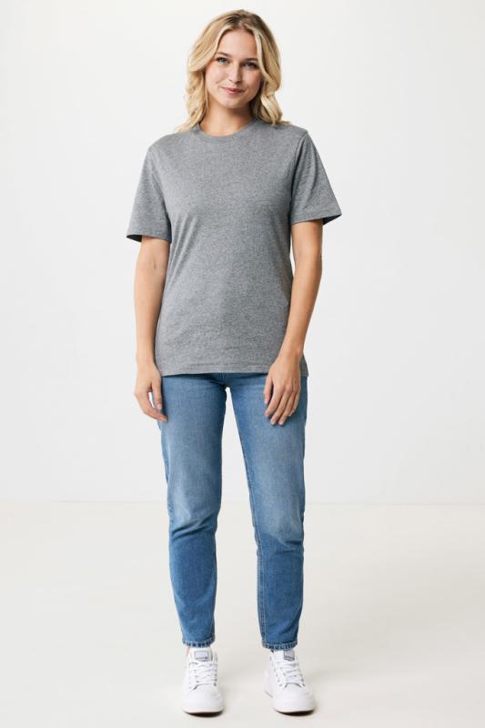 Ľahké tričko IQONIQ Sierra z recykl. bavlny light heather anthracite XXS 5
