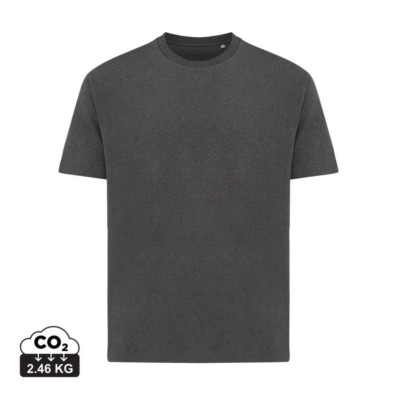 Tričko IQONIQ Teide z recykl. bavlny heather anthracite XL
