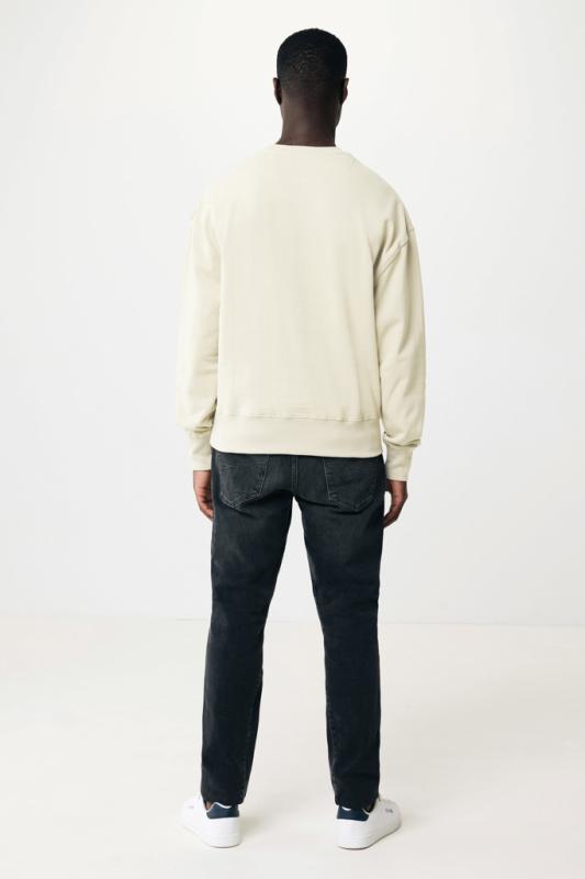 Mikina IQONIQ Kruger relaxed fit z recykl. bavlny natural raw XXL 15