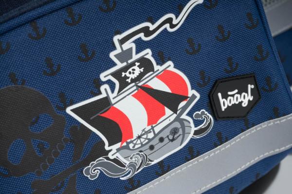 BAAGL SET 5 Piráti: aktovka, penál, sáček, láhev, zástěra 11