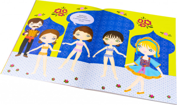 Šaty pre LENU – Kniha samolepiek 5